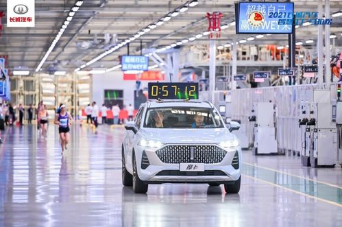 長城汽車 工廠馬拉松 開賽,魏建軍領跑 摩卡當保障車